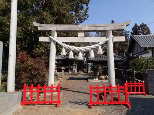 瓺𦼆神社の鳥居