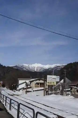 白山神社（長滝神社・白山長瀧神社・長滝白山神社）の景色