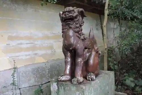 柞原八幡宮の狛犬