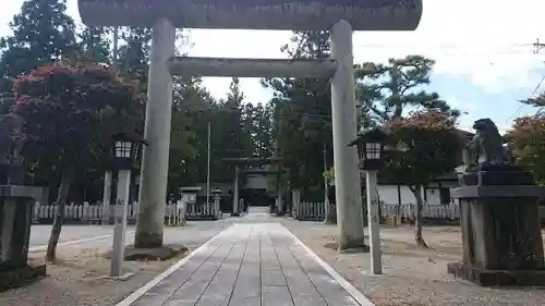 飛騨総社の鳥居