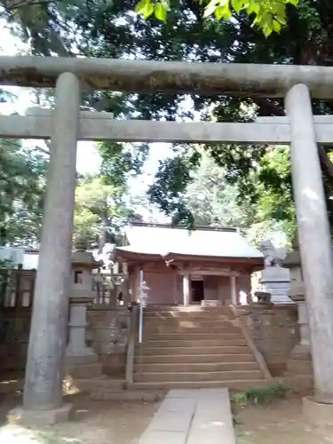 側高神社の鳥居