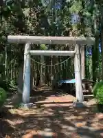 温泉神社(実取)の鳥居