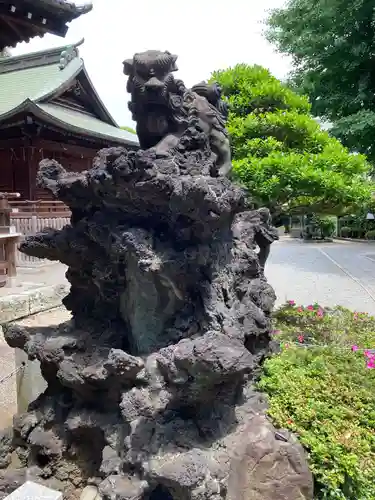 平塚神社の狛犬