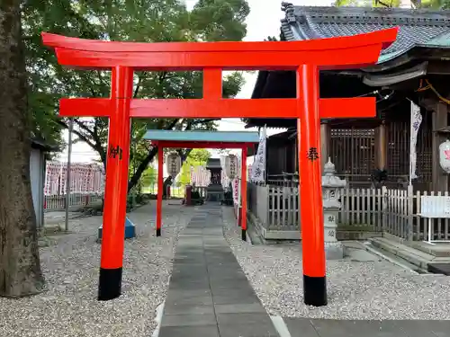 田光八幡社の鳥居