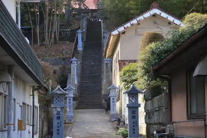 八幡神社の景色