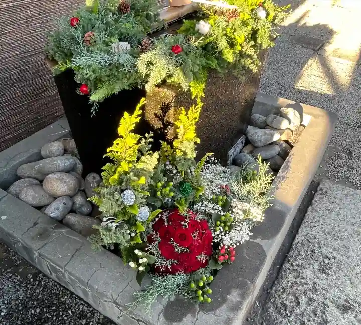 上尾御嶽神社の手水舎