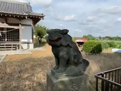 熊野神社の狛犬