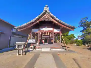 八幡社(玉野)の本殿・本堂