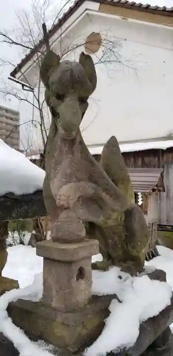 田中稲荷神社の狛犬