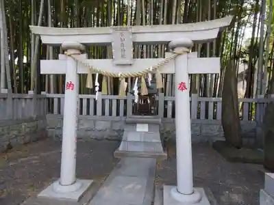 不知森神社の鳥居