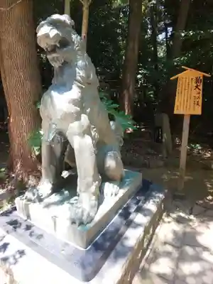 駒木諏訪神社の狛犬