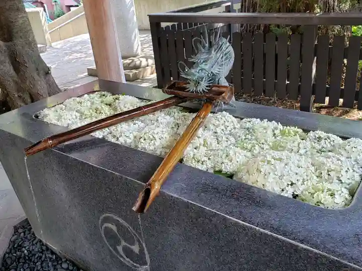 熊野神社の手水舎