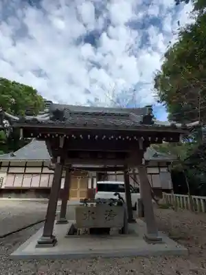 老津神社の手水舎