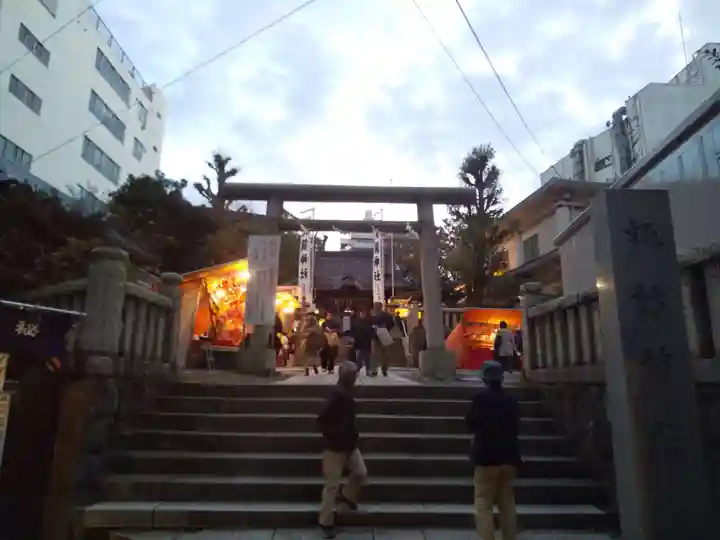 諏訪神社の鳥居