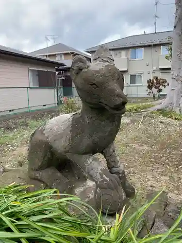 稲荷神社の狛犬