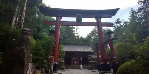 北口本宮冨士浅間神社の鳥居