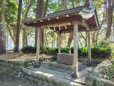 諸口神社の手水舎