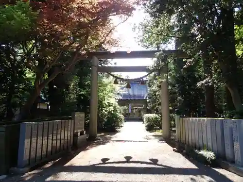 本村井神社の鳥居