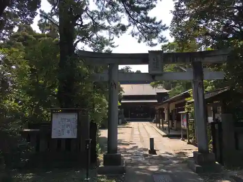 忍　諏訪神社・東照宮　の鳥居