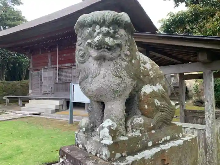 大聖寺(波切不動尊)の狛犬