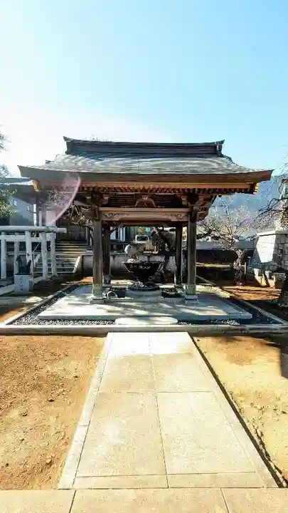 長妙寺の手水舎