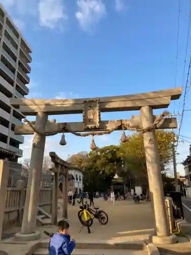 桑津天神社の鳥居