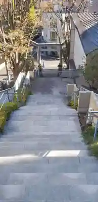 北谷稲荷神社の鳥居