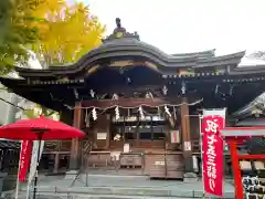 下谷神社の本殿