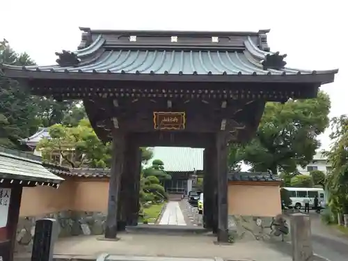 宗隆寺の山門・神門