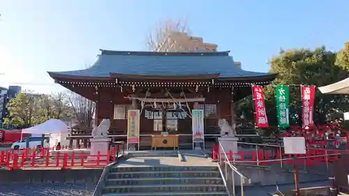 朝日氷川神社の本殿