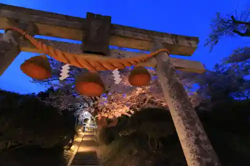 長屋神社の鳥居