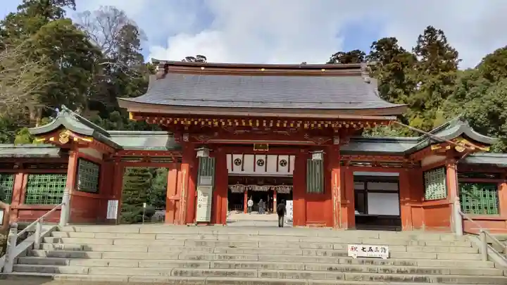 志波彦神社・鹽竈神社の山門・神門