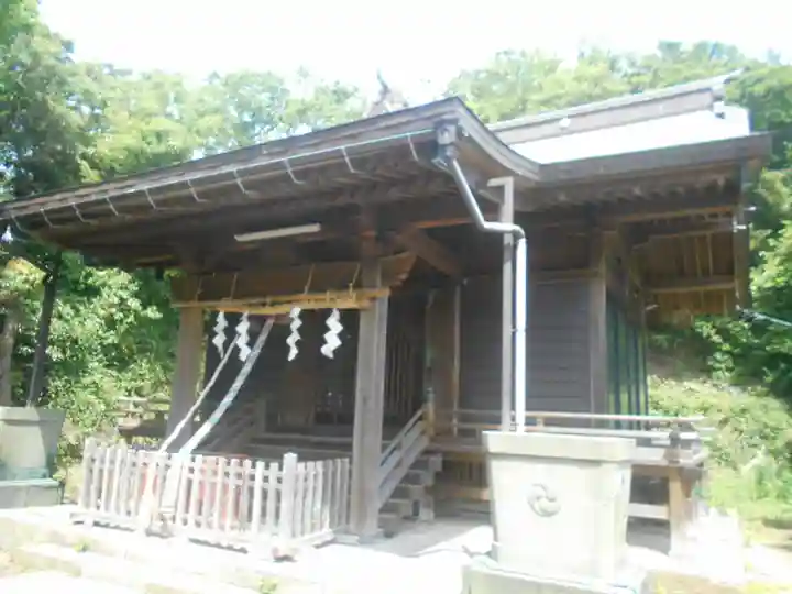 久里浜住吉神社の本殿・本堂
