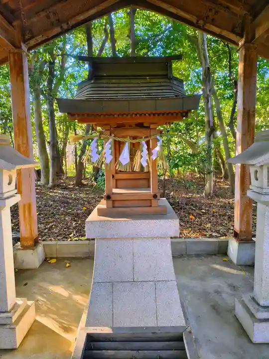 青木社(小山)の本殿・本堂