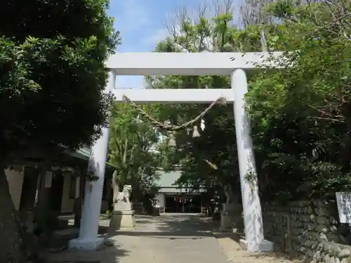 白羽神社の鳥居