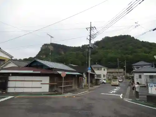 岩舟山高勝寺の周辺