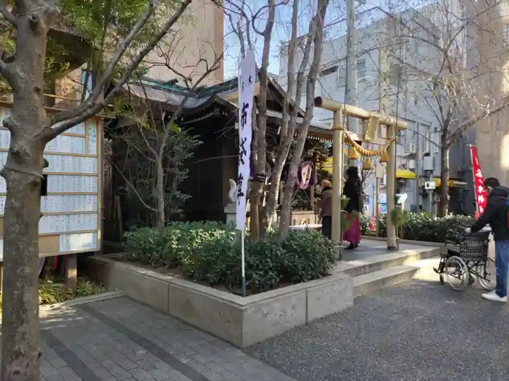 茶ノ木神社の鳥居