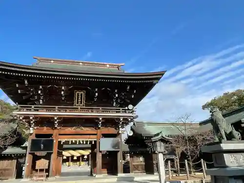 宮地嶽神社の山門・神門