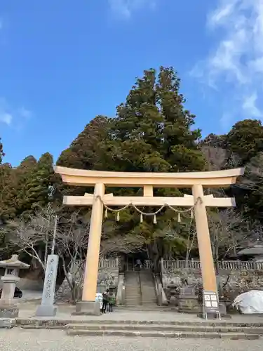 戸隠神社中社の鳥居