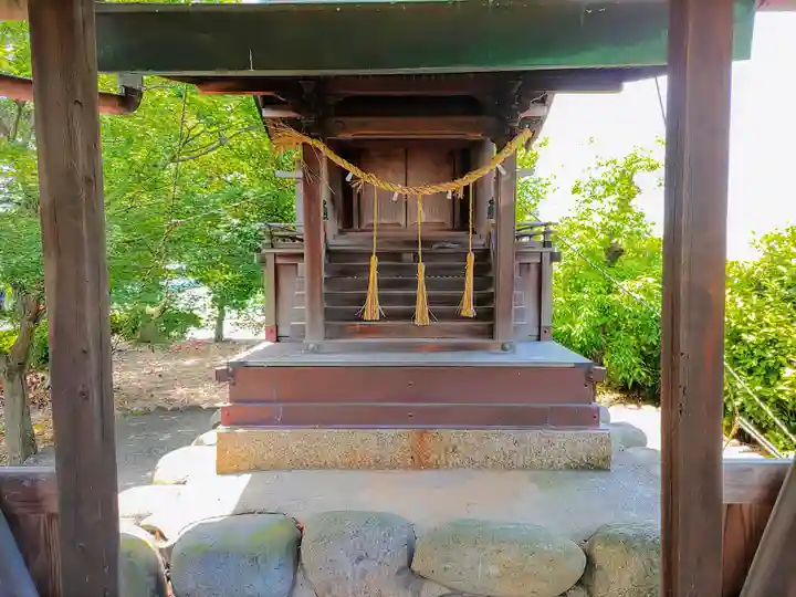 八幡社(千代)の本殿・本堂