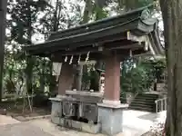 北澤八幡神社の手水舎