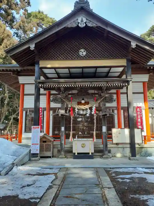 石鳥谷熊野神社の本殿・本堂