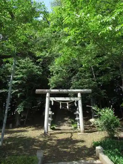 大日霊貴社の鳥居