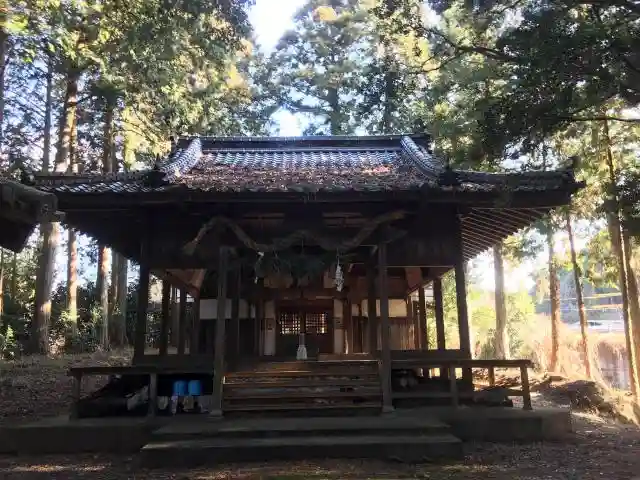 天神社(知清)の本殿