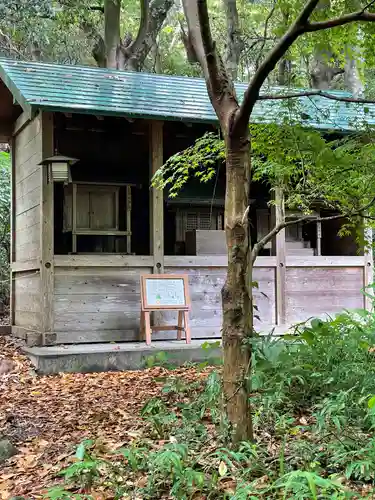 阿波々神社の末社