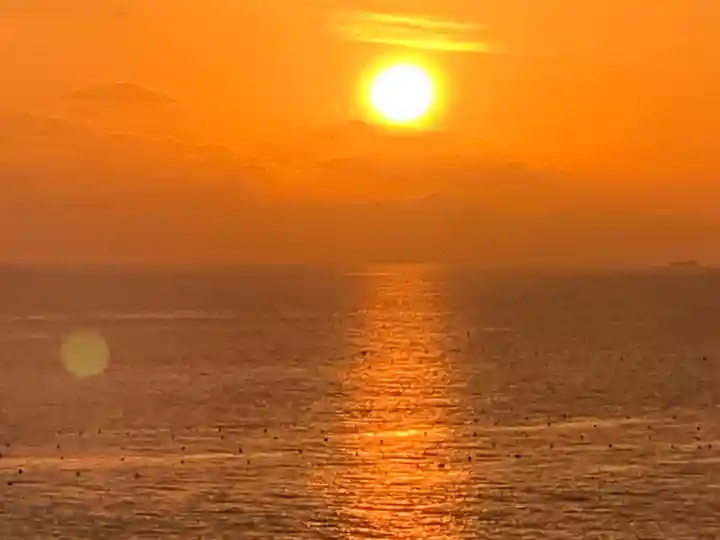 羽豆神社の景色