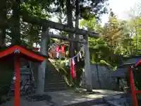 篠葉沢稲荷神社の鳥居