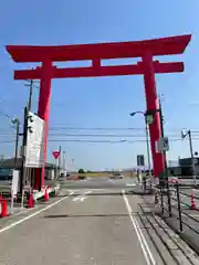 千代保稲荷神社の鳥居