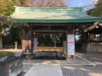 砥鹿神社(里宮)の手水舎