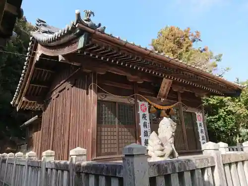 羽梨神社の本殿・本堂
